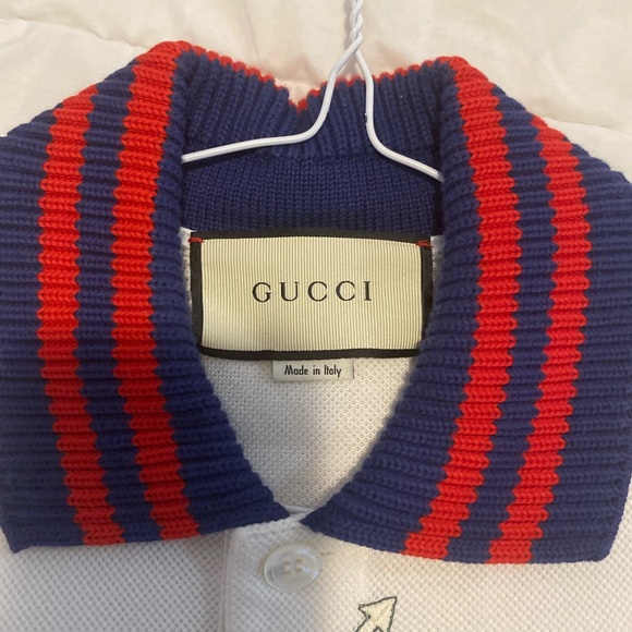 GUCCI Embroidered Polo Shirt - Picture 3 of 4